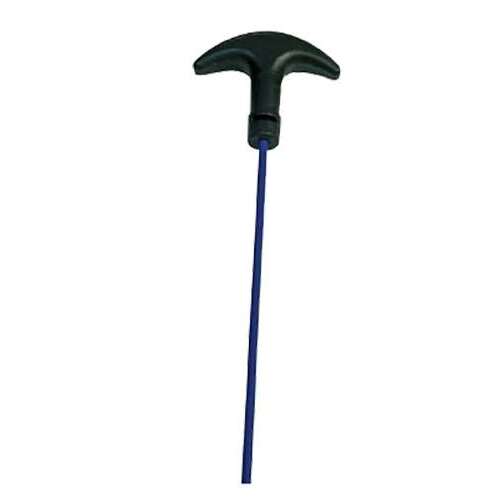 Outers Strong Coated Steel Rifle Cleaning Rod - 1 Piece 33 Inch .17 - .204 Cal #Out41648