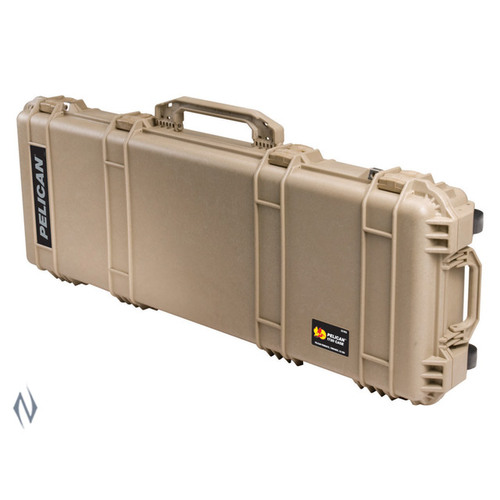 Pelican 42 Inch Internal 1720 Long Protector Rifle Gun Case - Desert Tan #p1720Dt