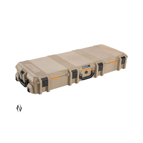 Pelican Vault V730 Short Double Rifle Case - Tan 44 Inch Internal #pv730tan