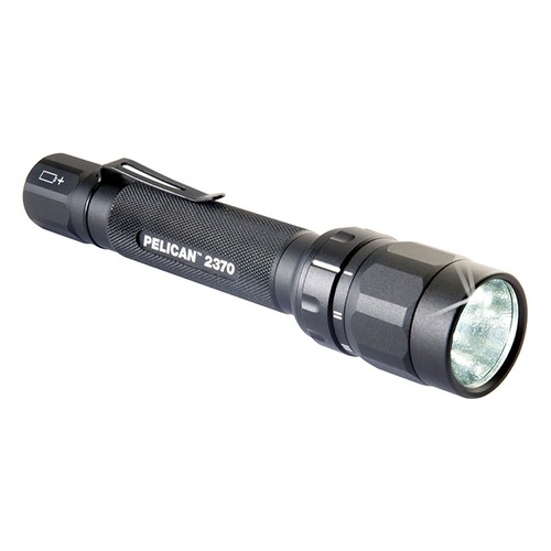 Pelican Torch 2370 G2 3 Led Colours  2 X Aa Anodized Aluminium Flashlight - 358 Lumens #P2370tc2