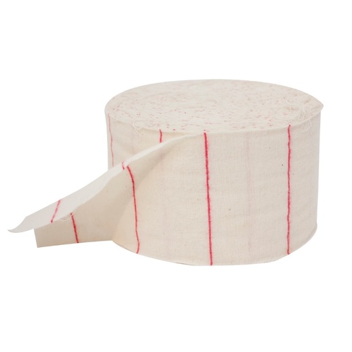 Parker Hale 4X2 Inch Rifle Shotgun Cleaning Cloth Roll - 50 Yards Red Line #4B250