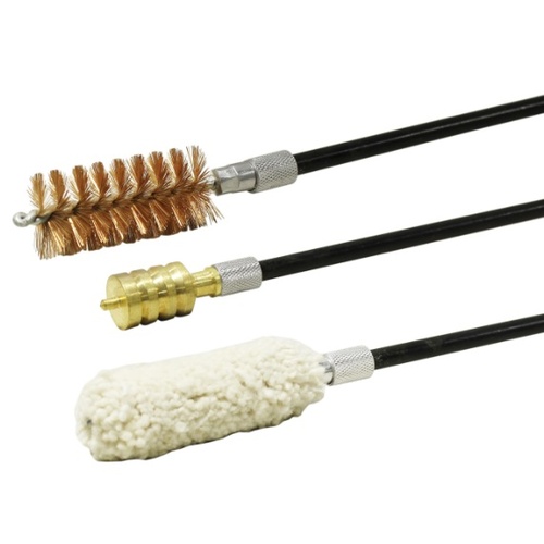 Max-Clean 3Pc Brush Set - 12 Gauge Bronze Brush, Mop And Brass Jag #gcb-12Ga