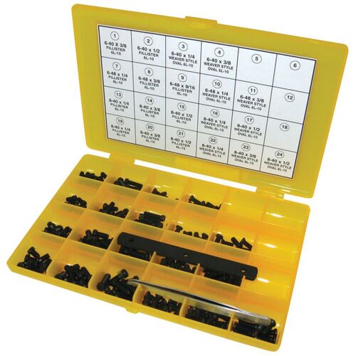Pachmayr Gunsmith Torx Head Scope Ring Base Screw Kit Hunting Accessories - Yellow 202 Pieces #P-gthsk