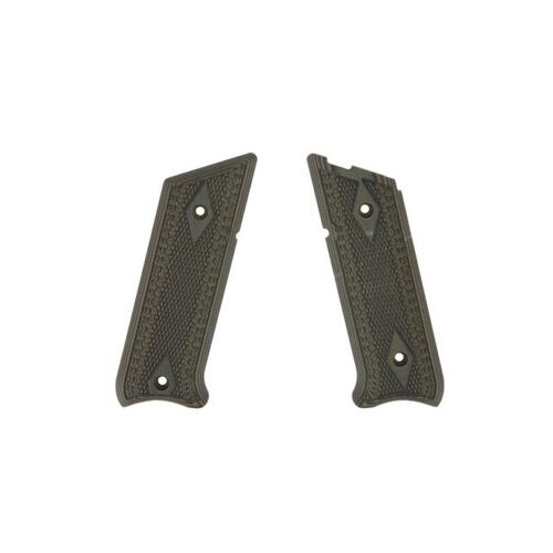 Pachmayr Super Tough Durable G10 Material Tactical Pistol Grips Ruger Mkii - Green Black Fine #P-61060