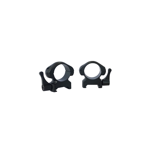 Pecar Optics Medium Qd Steel Scope Rings  - 1 Inch For Weaver Rail #Pr-1m-wsqd