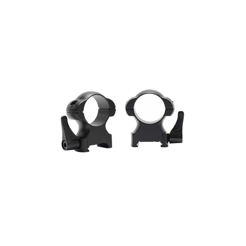 Pecar Optics Scope Rings High Weaver Style Quick Detach - 1in  #pr-1h-wsqd