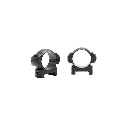 Pecar Optics Scope Rings Low Weaver Style Steel - 1in #Pr-1l-ws