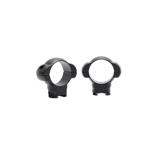 Pecar Optics Medium Steel Scope Rings - 1 Inch 3/8 Dovetail #Pr-1m-wsn