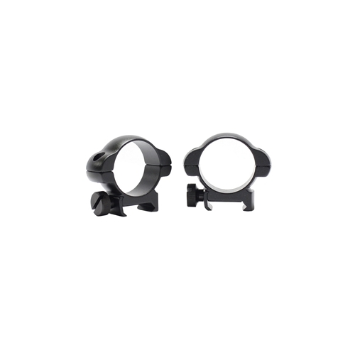 Pecar Optics Low Steel Scope Rings - 30mm Weaver Rail #pr-30l-wsn