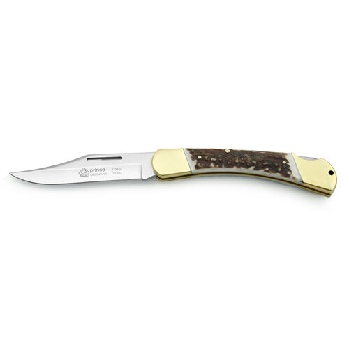 Puma Prince Hunting Pocket Knife - Staghorn Scales #21 0910