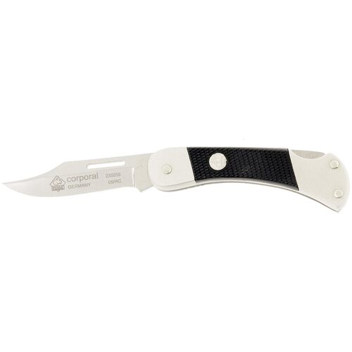 Puma Corporal Gold Class Folding Knife - Black Abs Scales #23 0255