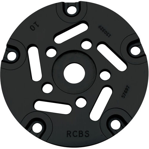 Rcbs Reloading Tool Perfect Precision Manufactured Pro Chucker 5 Shell Plate -  #6 Black #R88923