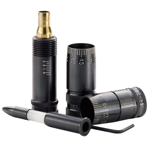 Rcbs Precision Mic Micrometer Cartridge Headspace Measures Extended Brass Life - .22-250 Remexcellent Quality Black #R88302