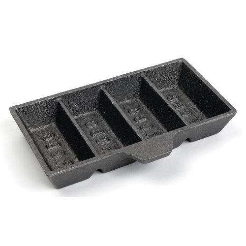 Rcbs 4 Cavity Ingot Mould W Handle For Bullet Casters - Black Cast Iron #r80005