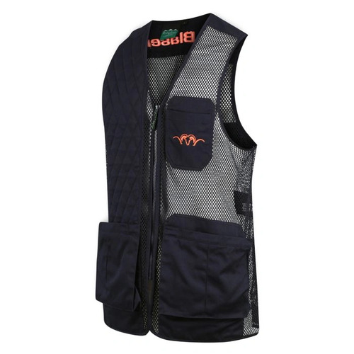 Ridgeline Blaser Shooting Vest Quilted Should Padding (right Hand Only) - Navy #blcvtsn [5xl]