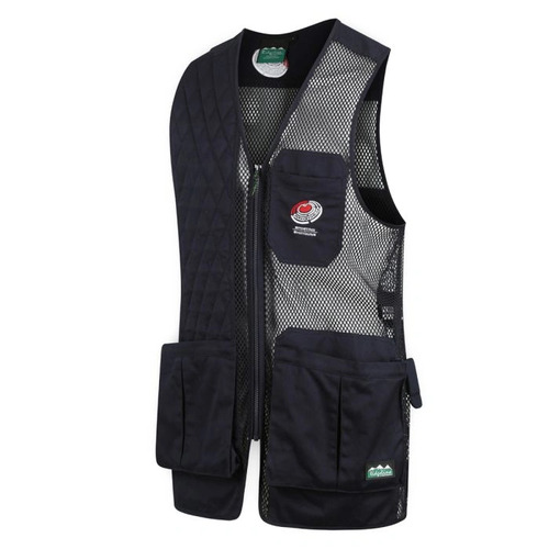 Ridgeline Miroku Shooting Vest Quilted Should Padding (right Hand Only) - Navy #mkcvtsn [5xl]