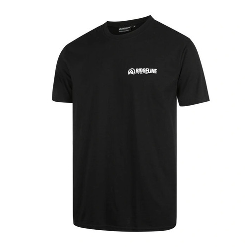 Ridgeline Mens Pro Hunt Tee Classic Fit - Black #rlctsphb [s]