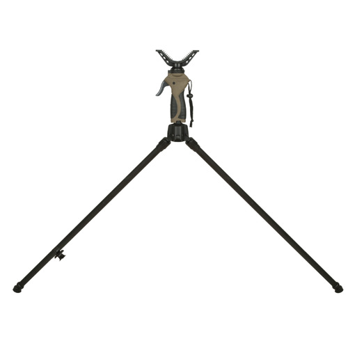 Ridgeline Speed Stick Bipod Beech Adjustable Gun Rest And Optical Gear Mount - 360° Rotating V Yoke #rlarbpbc