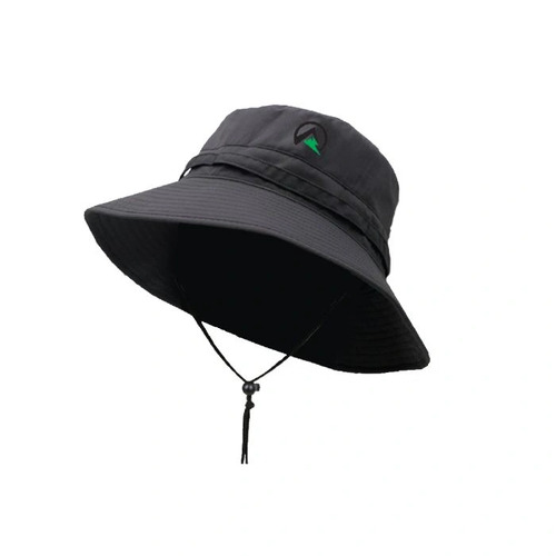 Ridgeline Rig Fishing Hat Lead Breathable Ripstop Fabric - Black #Rlahtrfld