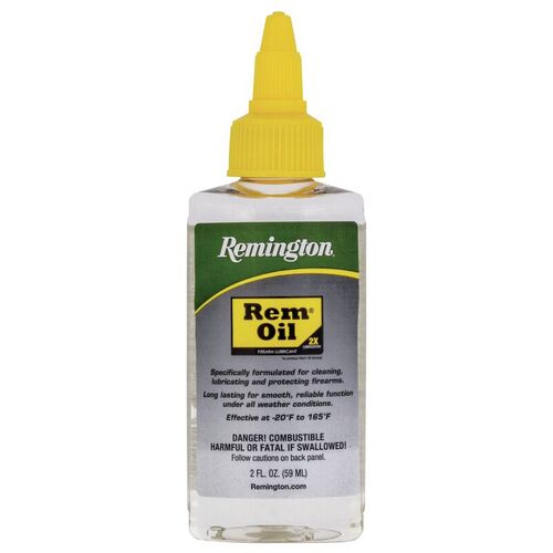 Remington Rem-oil Liquid Gun Cleaner Cleans Lubricates Protects Firearms - 2oz Bottle #Rem18366