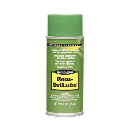 Remington Rem Drilube With Teflon Gun Lubricant Cleaning Firearms - 4 Oz. Aerosol Can #Rem18396