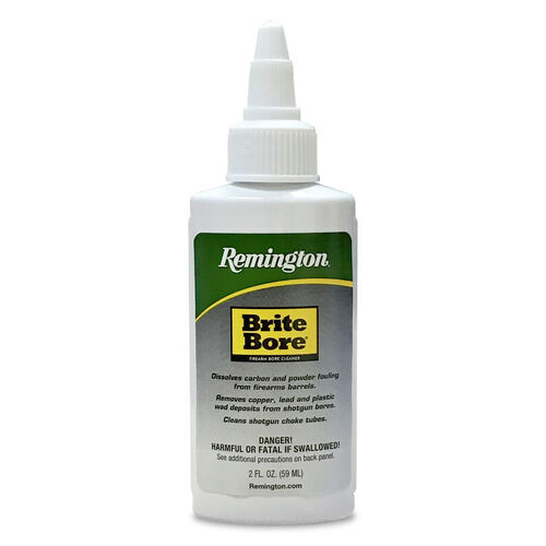 Remington  Brite Bore Solvent Gun Cleaning Liquid Cleaner - 2oz Bottle #Rem18367