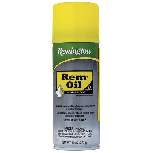 Remington Rem Oil Gun Cleaning Lubricant Cleans Lubricates Protects Firearms - 10oz Aerosol #Rem24027