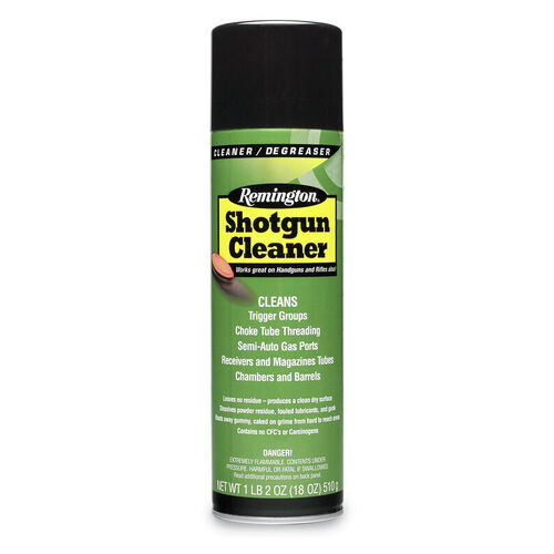 Remington Gun Cleaning Accessories Shotgun Cleaner Cleans Lubricates Prevents Rust Corrosion - 18oz Aerosol Can #Rem18472