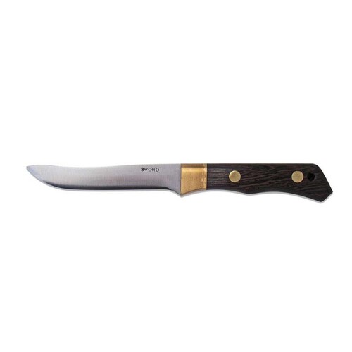 Svord Utility General Purpose Fixed Blade Knife - Mahogany Wood Handle #Svugp