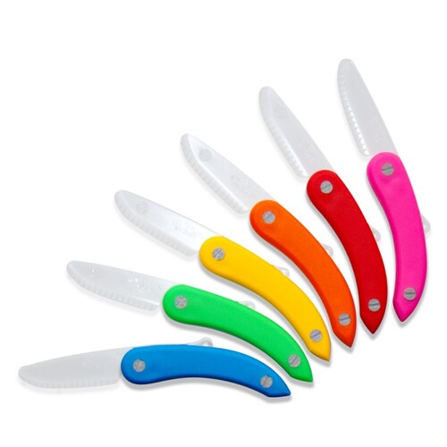 Svord Zero Metal Peasant Knife 2 7/8 - Plastic Ash Handle #Svzm3