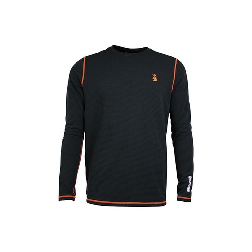 Spika Thermaflow Antimicrobial Top Hunting T-Shirt - For Men #stf-101 [Size L]