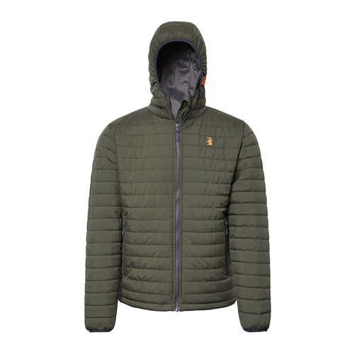 Spika Mens Chase Puffer Jacket - Performance Olive #hcj-ceo-1a [size Xl]