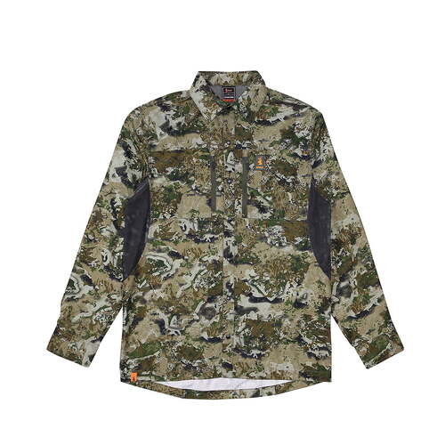 Spika Mens Lightweight Guide Flylite Shirt - Biarri Camo #Hcr-guc-1a [Size 5XL]