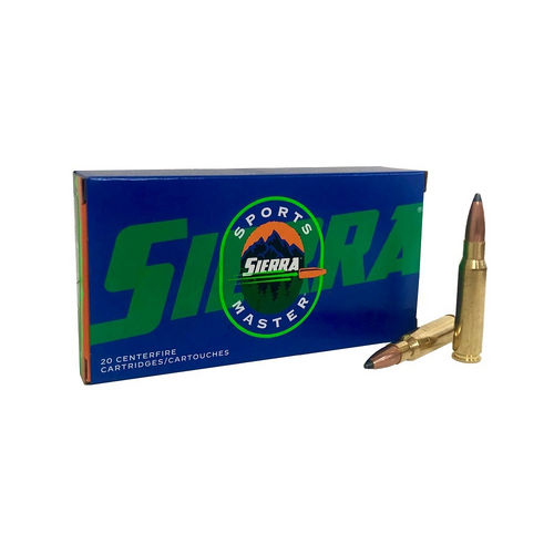 Sierra Sports Master .308 Winchester 165gr Gameking Ammunition – 20 Rounds