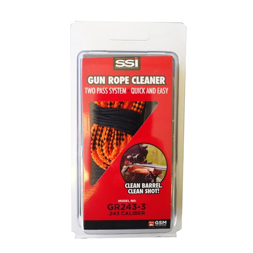 Ssi .243 Cal Knockout 2 Pass Gun Rope Cleaner