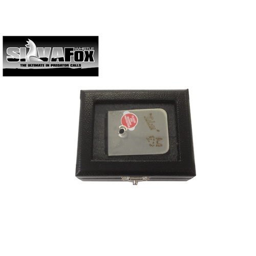 Silvafox Hand Crafted Fox Whistle - With Gift Box #04044