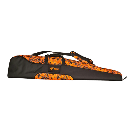 Tikka Premium Gun Rifle Soft Bag With Shoulder Strap - Camo Orange 127cm #Focamoo22