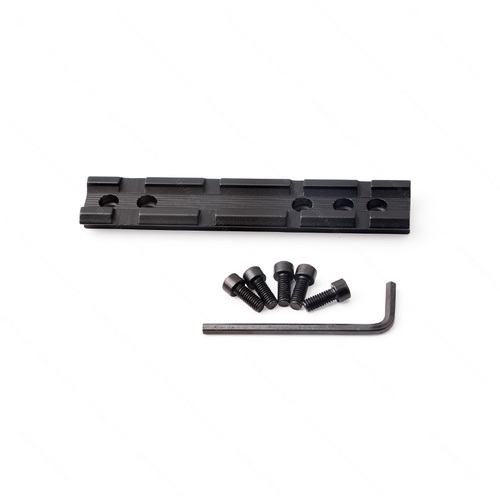Atacpro Scope Rail Mount Hunting 20mm Weaver Picatinny Adapter - Aluminum Black #Tm01036