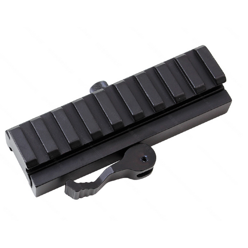 Atacpro Rifle Quick Release Detach Mount Adapter Qr Qd Fit 20mm Picatinny Rail - Black #Tm01046