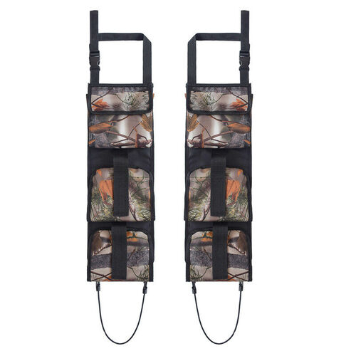 Atacpro Rifle Shotgun Holder Back Seat Organizer - Leaf Camo #Tm01107