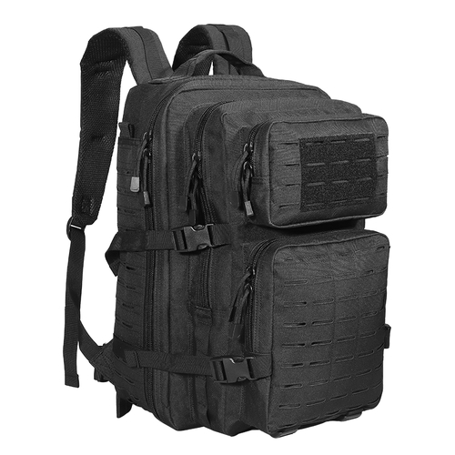 Tekmat Outdoor Tactical Molle Military Backpack - Black #Bk-2236