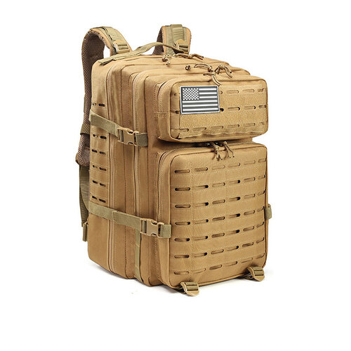 Tekmat Tactical Molle Outdoor Hunting Backpack - Khaki #Bl097