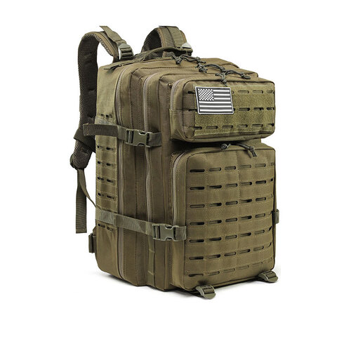Tekmat Tactical Camouflage Molle Outdoor Backpack - Army Green #Bl097