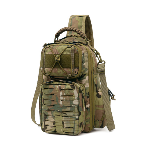 Tekmat Classic Style Outdoor Tactical Shoulder Bag Molle Hiking Fishing ...