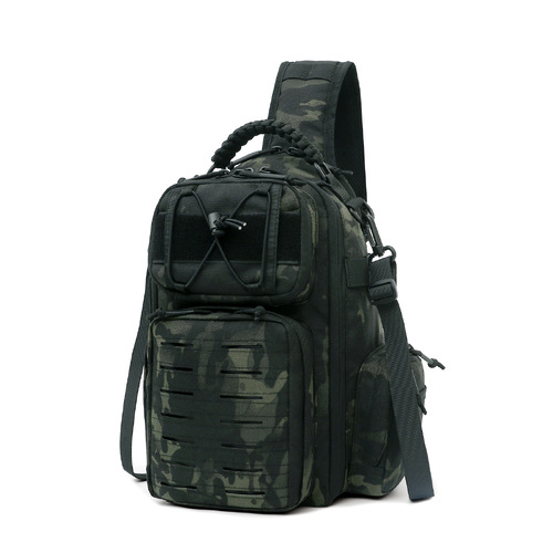 Tekmat Classic Style Outdoor Tactical Shoulder Bag Molle Hiking Fishing ...