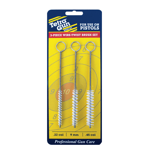 Tetra Gun Cleaning Twisted Wire Brush Set For Guns - 3-piece  #T1521i