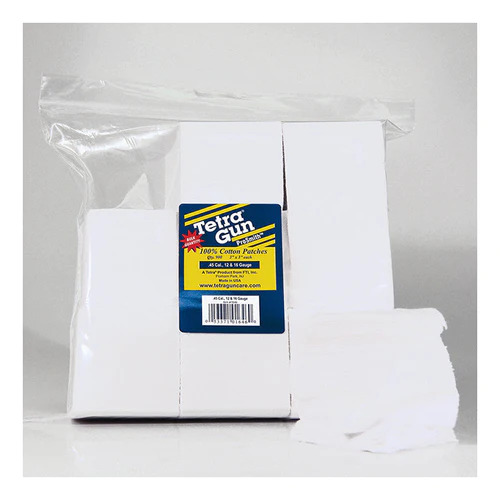 Tetra Prosmith Universal Shotgun Cleaning Patches .50 Cal., 16 & 12 Ga - Pack 900 #T1646i