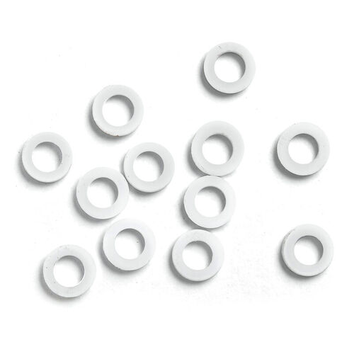 Uncle Mikes Sling Swivel White Spacers Prevent Stock Chips Cracks - 12 Packs  #Um25100