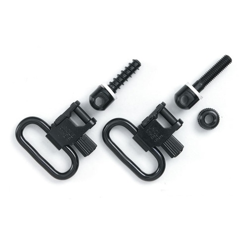 Uncle Mikes Gun Sling Swivels Qd 115 Blued Machine Screw - 1 Inch Durable #ummo10012