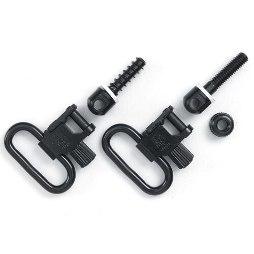 Uncle Mike's Qd 115 Swivel - Tri-lock - Nickel 1" #Ummo10022